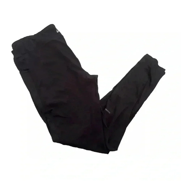 Women’s ASICS Black Leggings Size Large - Picture 1 of 4